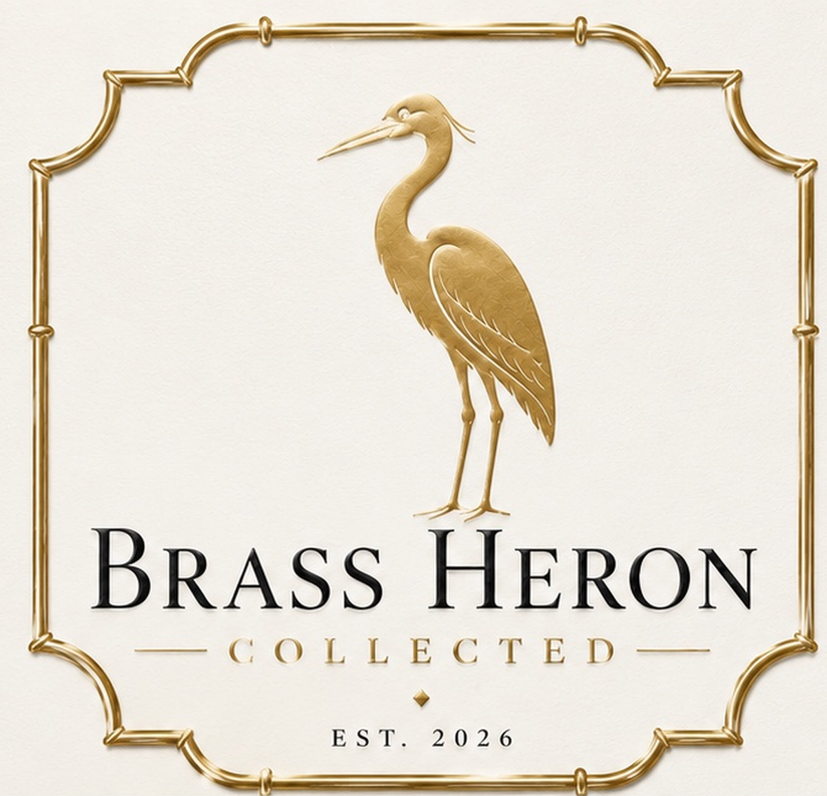 Brass Heron Collected